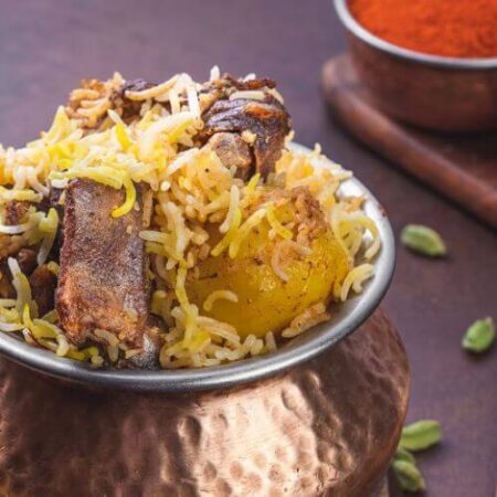 Gosht Metiabruz Biryani